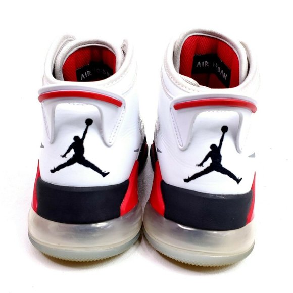 Air Jordan Mars 270 Mens 7.5 Shoes White Fire Red - Picture 5 of 12